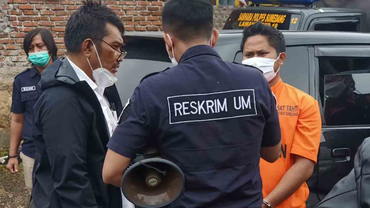 Polisi Tahan Kades Cilengkrang dan Anggota DPRD Sumedang