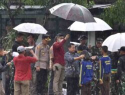 Hujan Deras Warnai Upacara Penutupan LDK SMK Budi Mandiri Tanjungsari Sumedang