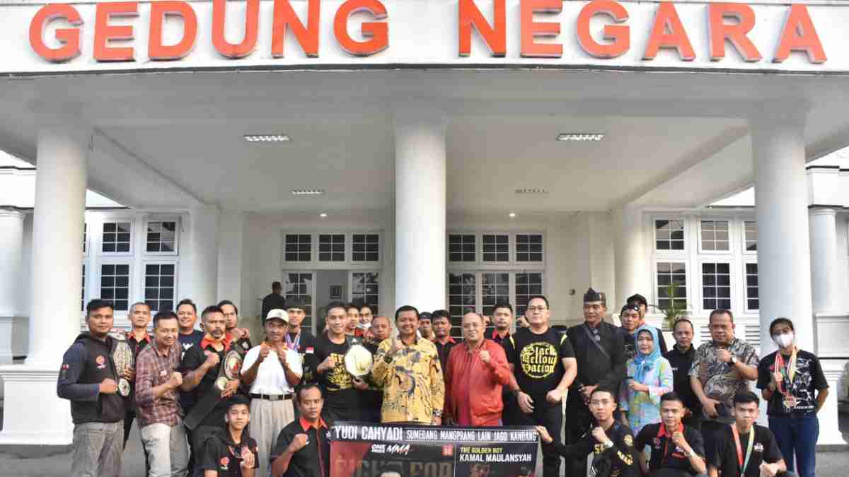 Sumedang Fighting Club Bangga Diundang Bupati ke Gedung Negara