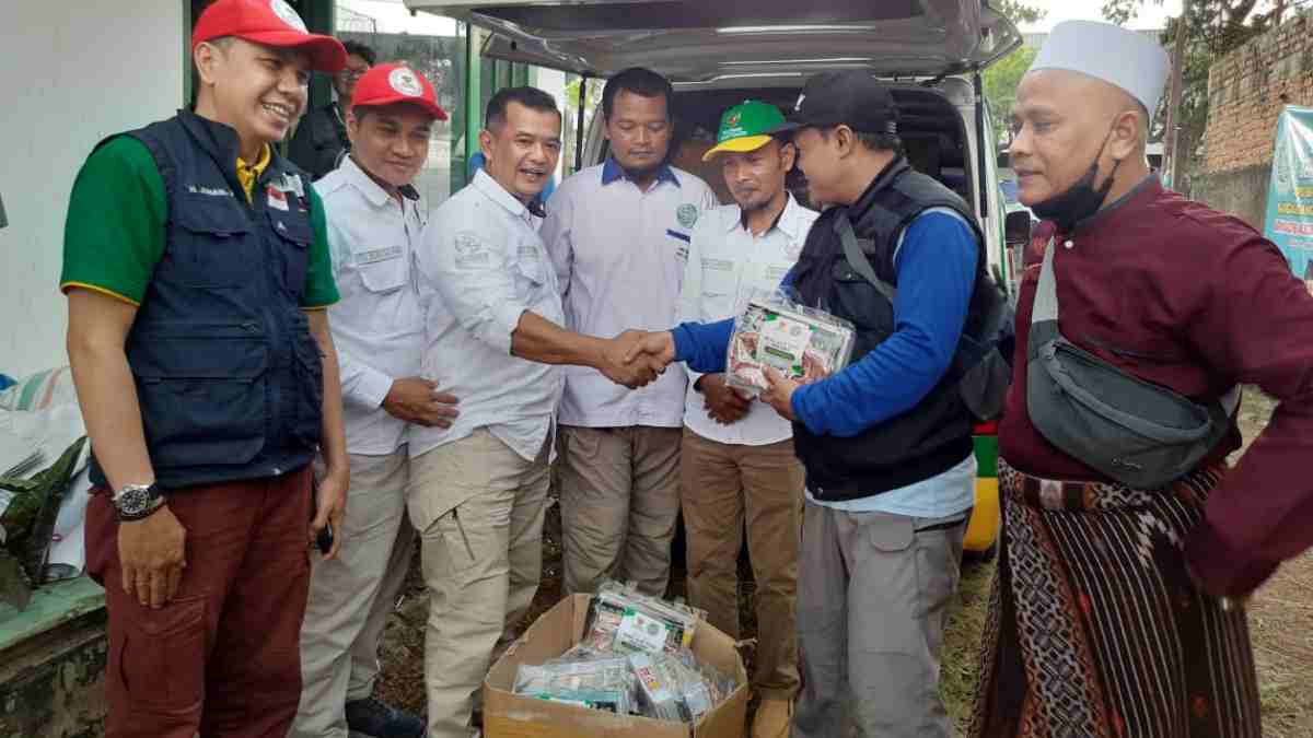 Baznas Sumedang Kembali Salurkan Bantuan untuk Penyintas Bencana Cianjur
