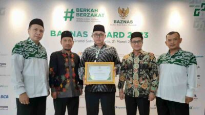 Kado Terindah Jelang Ramadan, Baznas Sumedang Raih 2 Penghargaan tingkat Nasional