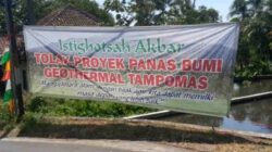 Warga Sumedang Tetap Menolak Proyek Geothermal di Gunung Tampomas