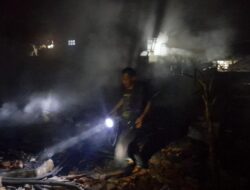 4 Rumah Panggung di Tanjungsari Sumedang Ludes Terbakar