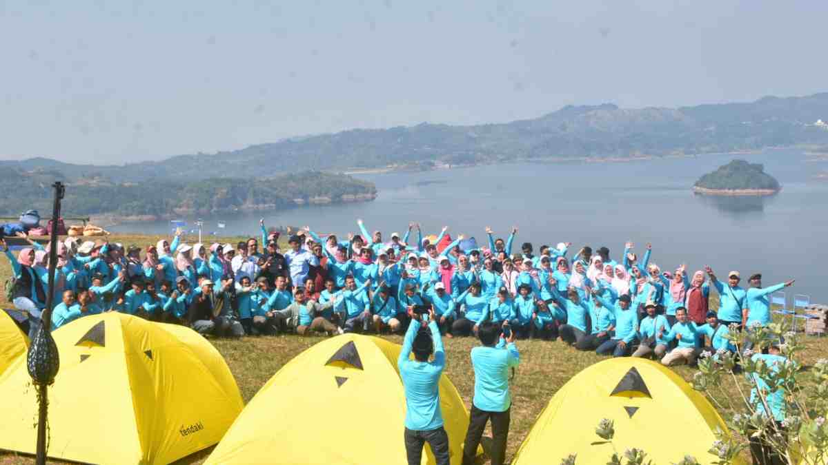 Pesan Penjabat Bupati Sumedang di Jambore SDM PKH di Waduk Jatigede