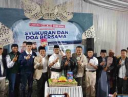 Dony-Fajar dan Sahabat Bang Ara di Sumedang Gelar Syukuran untuk Maruarar Sirait